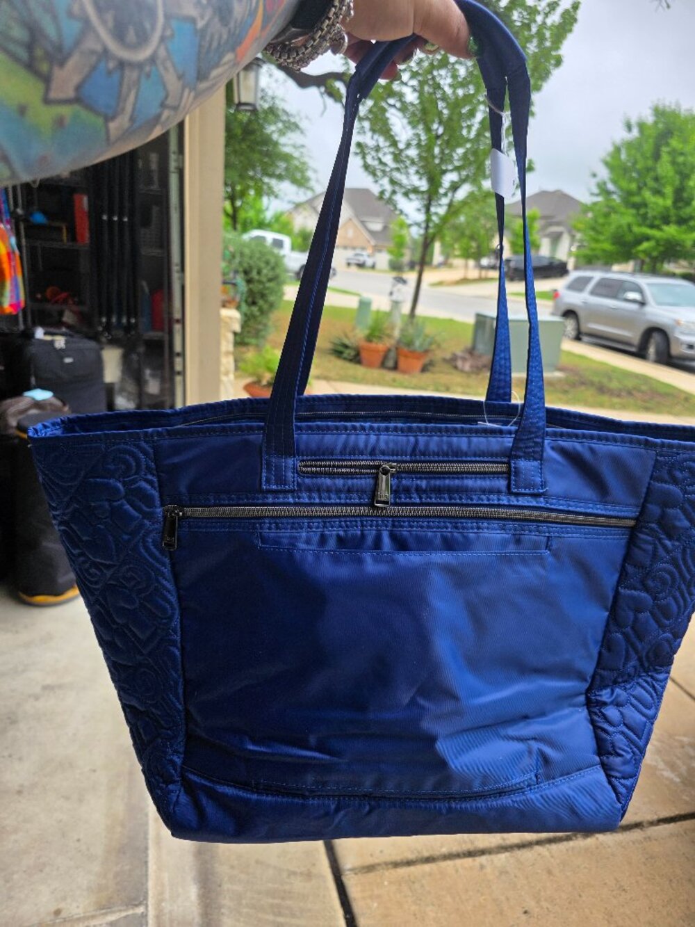 NWT Lug Avion travel bag in Sapphire
